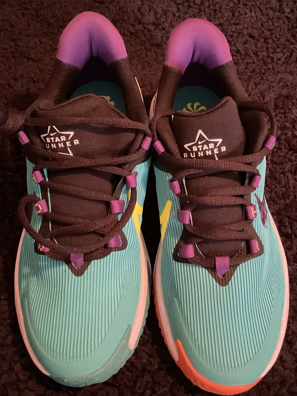 Nike 5y girls Teal Athletic Sneakers